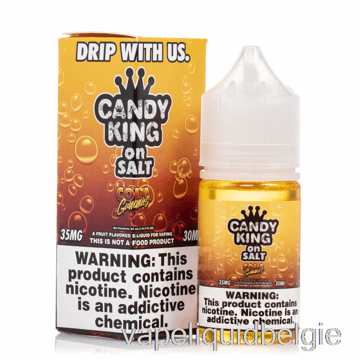 Vape België Cola Gummies - Candy King Salts - 30ml 35mg